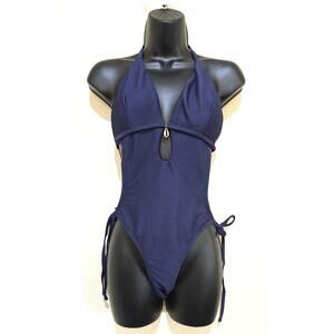 Seaside Darling Navy One-Piece Swimsuit Small